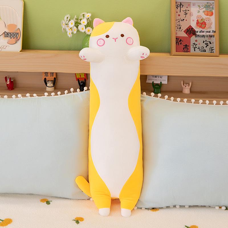 Japonské Dango Baculatá Kočka Plyšový Polštářek Panenka