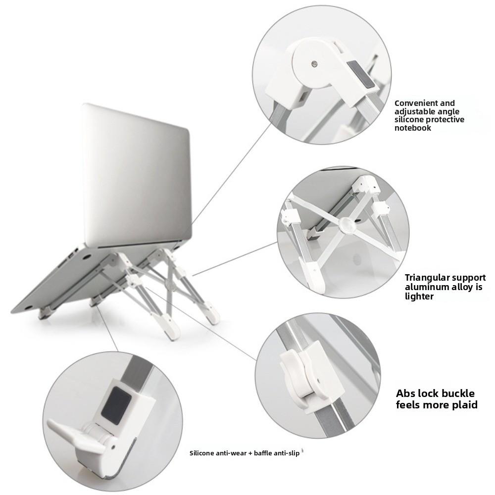 Portable Laptop Holder Stand Adjustable Notebook Support Base Laptop Cooling Bracket  Tablet/Laptop