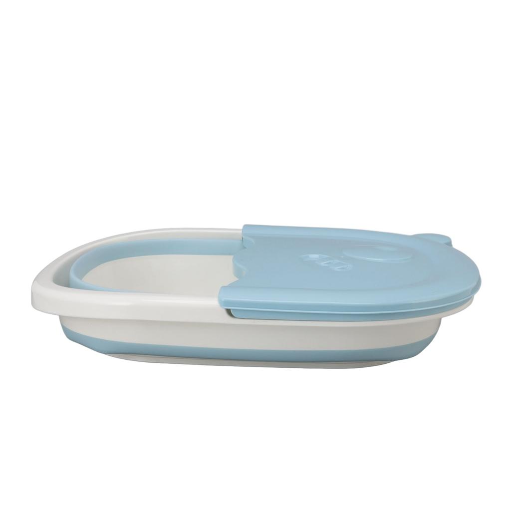 Foot Soaking Tub Foldable Foot Bath Foot Tub Bucket for Children Foot Bath Plastic Wash Bathtub