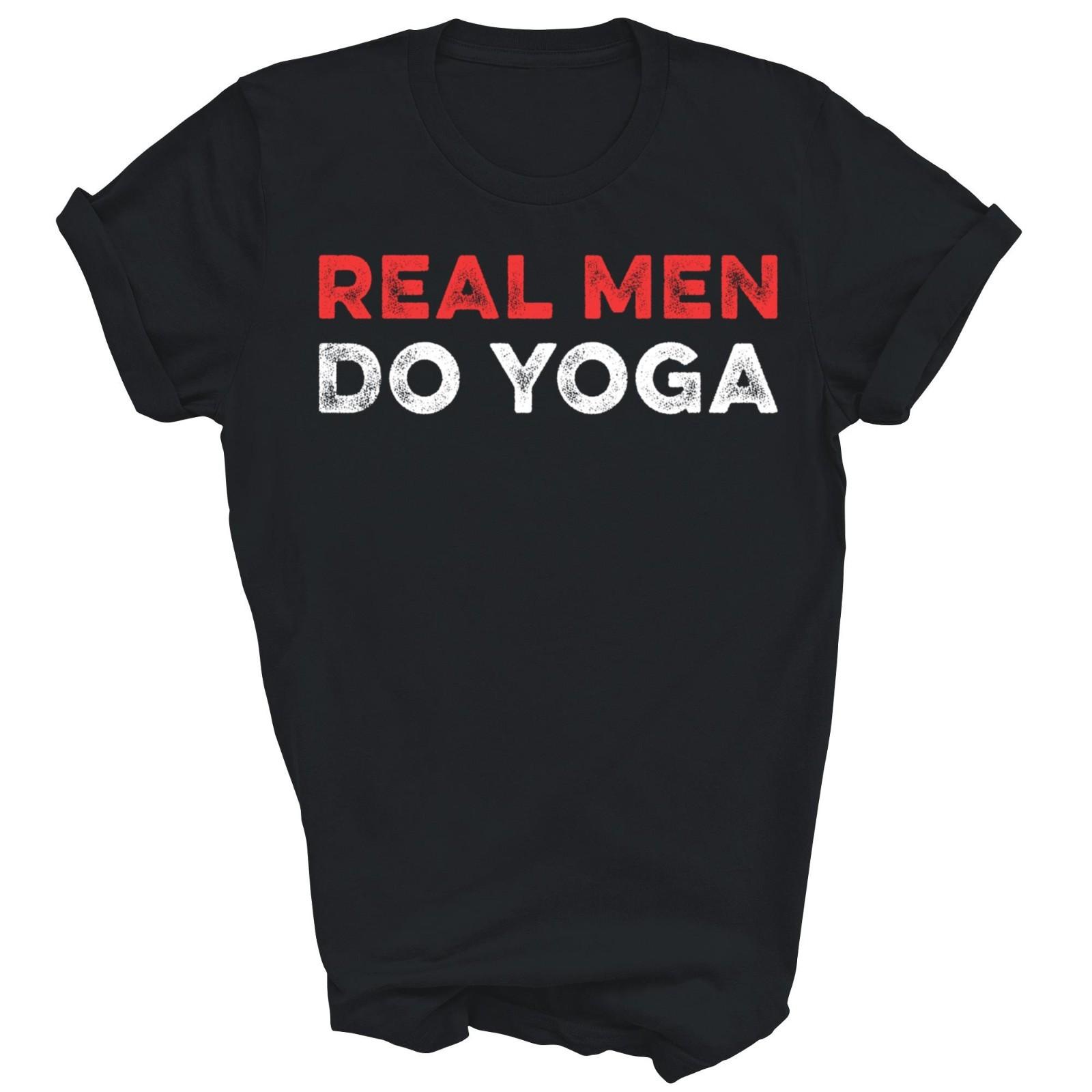 Real Men Do Yoga Spiritual Meditation Unisex Shirt Gift T-Shirt M
