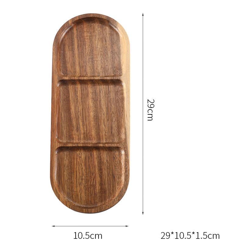 Acacia Wood Serving Tray 29cm x 10.5cm