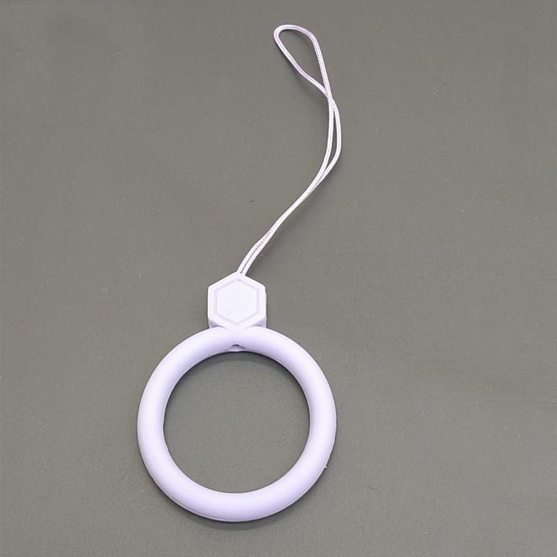 5pcs Fashionable Silicone Mobile Phone Lanyard Strap Hanging Chain Ring Cord Wrist Strap Cell Phone Holder Rope Keychain 2025