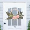 Floral Wood Front Door Boho Wall Wedding Decoration