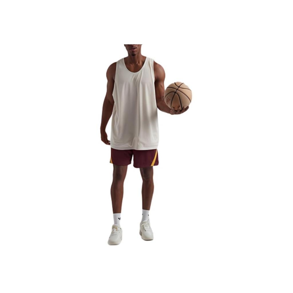 adidas Mesh Breathable Side Pocket Hem Slit Tie Casual Shorts Men Shorts Dark-Red IM4207