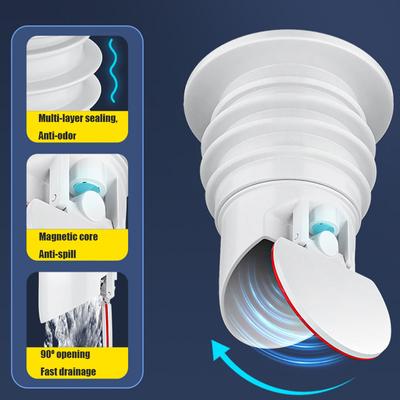 Drenaje Conductă de canalizare Inel de etanșare Dop de apă Scurgere de pardoseală Silicon anti miros Sigiliu de canalizare Dop de scurgere de duș Accesorii pentru baie