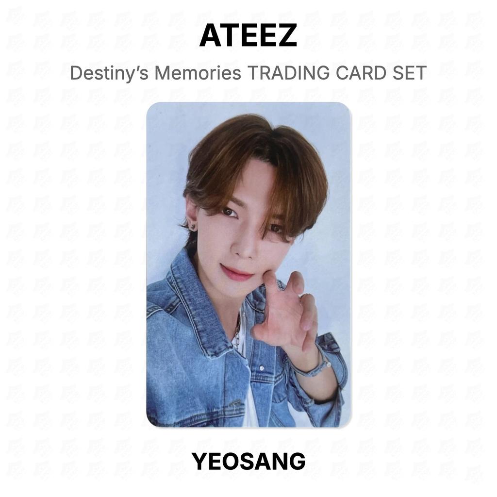 ATEEZ Destiny’s Memories TRADING CARD SET Official Photocard