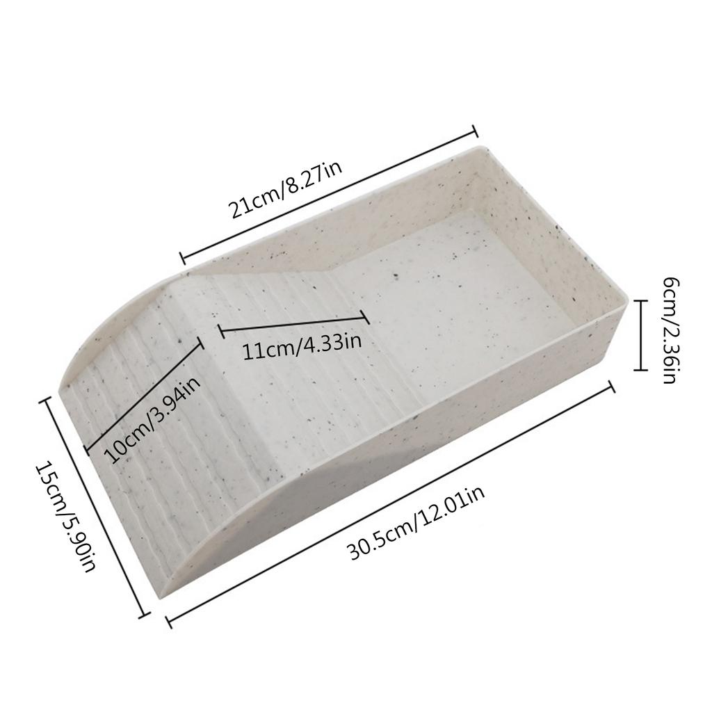 Small Pet Turtle Resting Basking Platform with Feeding Dish Reptiles Tortoises Climbing Ladder Plastic Habitat Decors