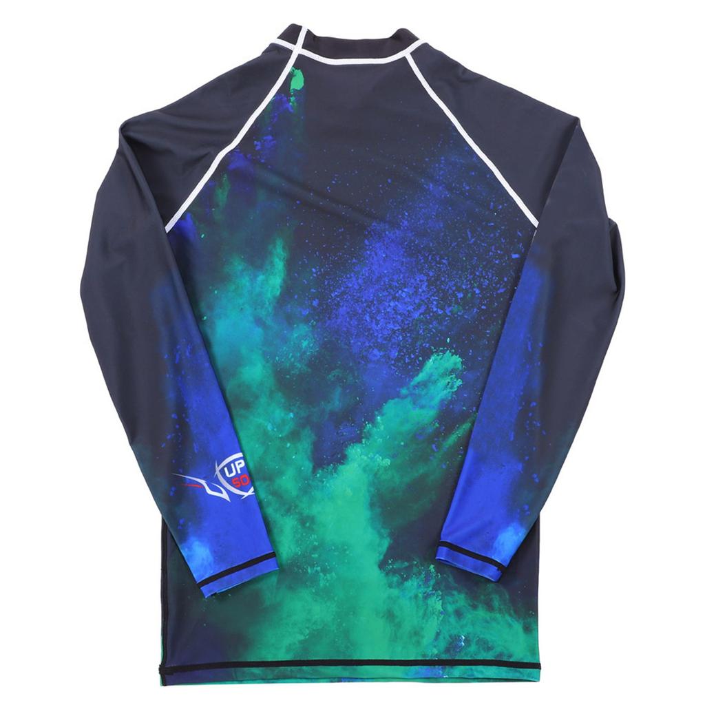 Keep Diving Men UV Breathable Fast Dry Sleeves Diving Top Wetsuit Jacket (S)