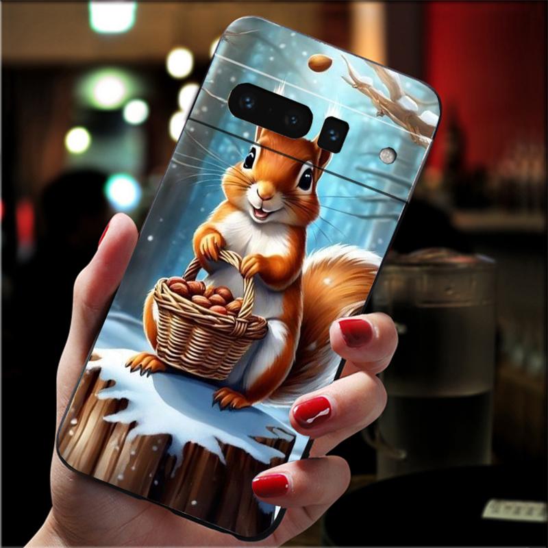 Squirrel Phone Case For Google Pixel 8 7 Pro 7A 7 6A 6 Pro Pixel 8A 4A 3A 4 XL Pixel 5 6 4 3 3A XL