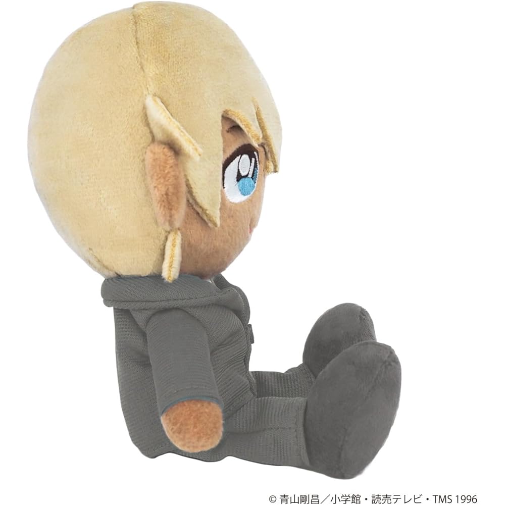 Sanei Boeki Detective Conan Fuwafuwa Friends Amuro Tooru Plush Toy 12x8x21cm
