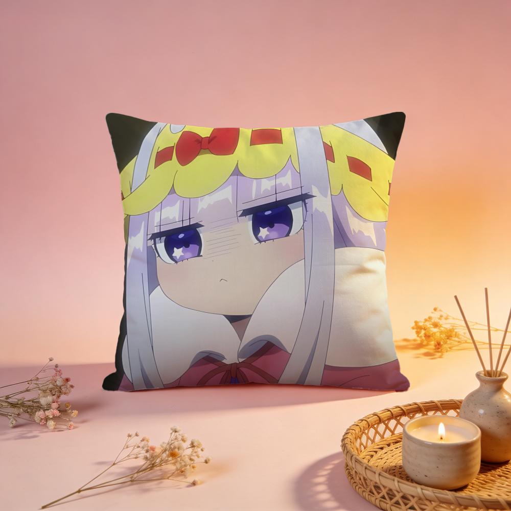 Popular Ssleepy Princess in The Demon Castlees Cushion Cover Comfortable Durable Pillow Cover MultiScene for Home Car Sofa