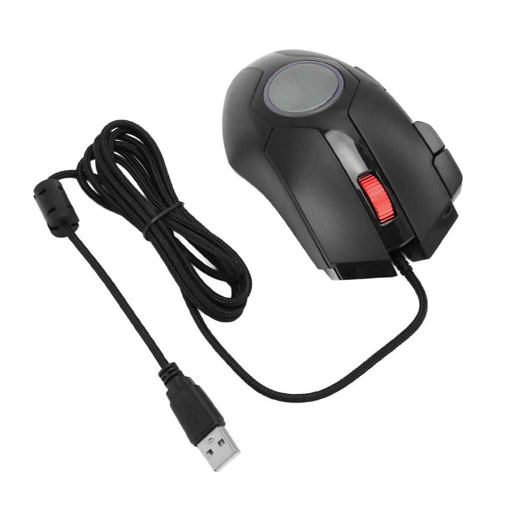 Gaming Mouse 7200 DPI RGB Backlit 8 Keys BT Mouse with Fire Button for Laptop PC