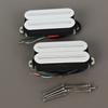 FLEOR White Ceramic Electric Guitar Hot Dual Rails Humbucker Pickup 14K/ 7K Guitar Parts