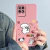For OPPO Realme 8i 4G Phone Case RMX3151 RMX3286 Soft Silicone Capa for realme Narzo 50 Lovely panda Cartoon Flower Funda Cover