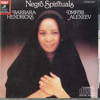 

CD BARBARA HENDRICKS - Negro Spirituals CC383128 EMI Japan Classical Used