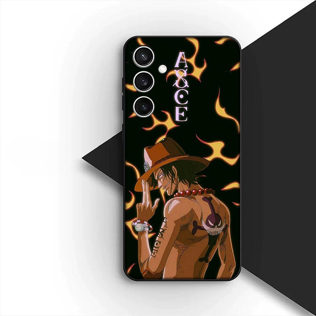 Portgas D Ace One Luffy Pieces Phone Cover for Motorola Moto Edge 70 60 Fusion NEO Pro G Stylus G56 G96 G04 G05 20 Soft Case