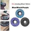 Durable 100mm Grinding Wheels With Poly Strip Disc For Safe And Easy Paint Or Rust Removal
