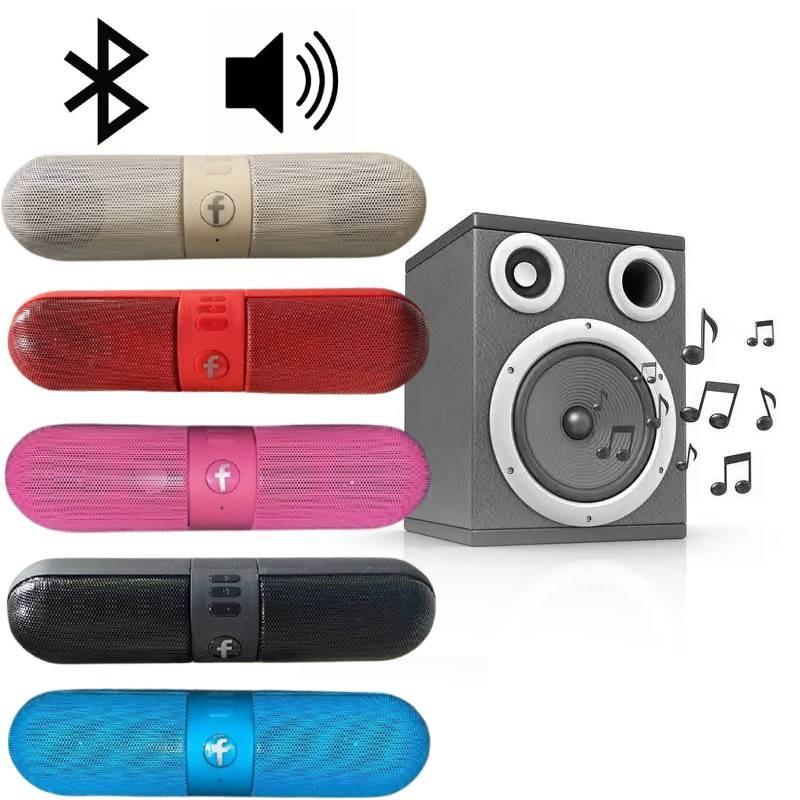Shaped Capsule Wireless Bluetooth Speaker Portable Mini Audio Outdoor Gift Use