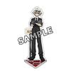 Gachiakuta: Cool Suit Anime Game Double Plug Acrylic Stand Figure Rudo Zanka Riri Guere 15cm Model Plate Desk Decor Keyring