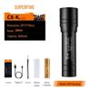 Portable High-Brightness Rechargeable LED Flashlight
