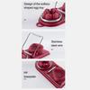 Stainless Steel Egg Slicer Egg Separator Tool for Hard Boiled Eggs & Century Eggs Multifunctional Egg Separators Kitchen Gadget