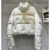 Parka de iarnă pentru femei Îmbrăcăminte exterioară Paltoane scurte Palton coreean cu strasuri Jachete groase de puf calde pentru doamne