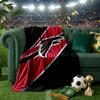 Atlanta-Falcons Rise Up Blanket Lightweight Flannel Bedding Blanket Perfect for Travel, Camping, Living Rooms, Offices, Sofas, Fan Christmas gift