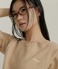 CITYBREEZE Essential Round Neck Short Sleeve Knit_Beige