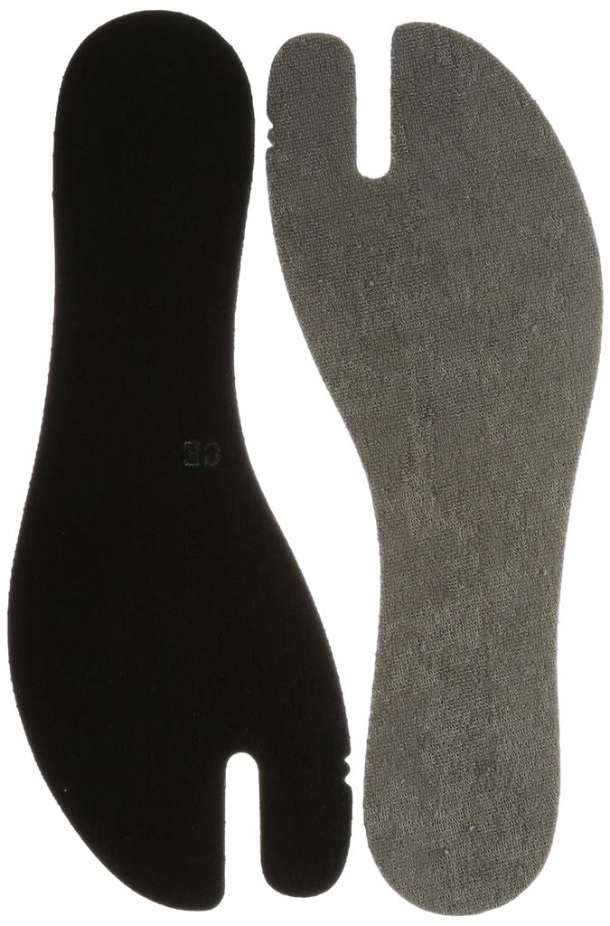 Hitoe Tabi-style Shoes, Zebra Gray, Size 22.0