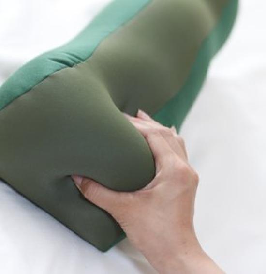 Foot Pillow Bead Material Soft and a New King's (Ultra-Fine - Fluffy, Feeling!) (Brown)