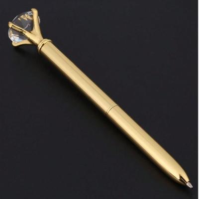 5 Large Diamond Ballpoint Pens Creative Diamond Crystal Head Ballpoint Pen Signature Pens
