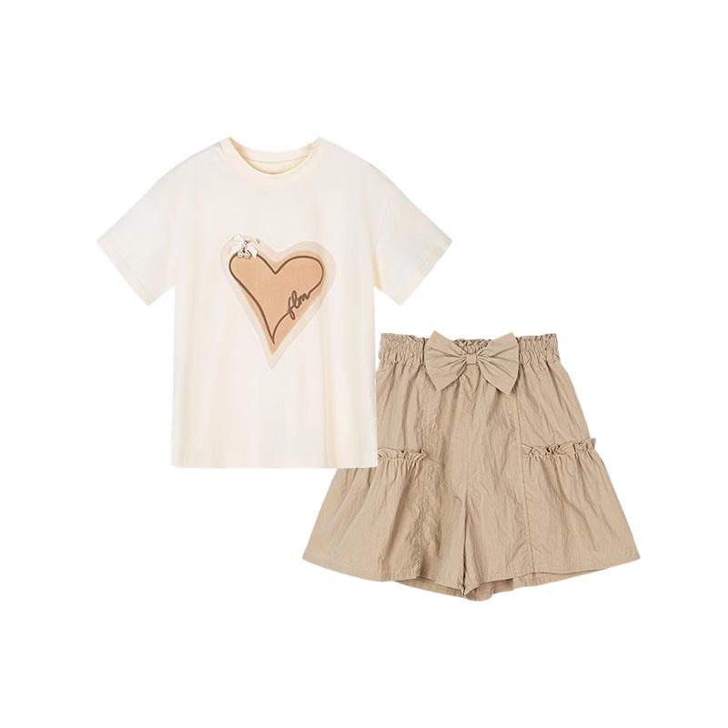 Fuluomi Girls Sweet Summer Short Set 120