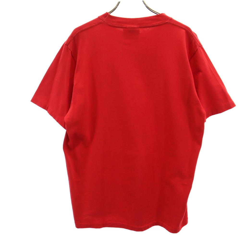 Coke 90s Made In USA Old Short Sleeve T-shirt L Red Single Stitch Men's Used