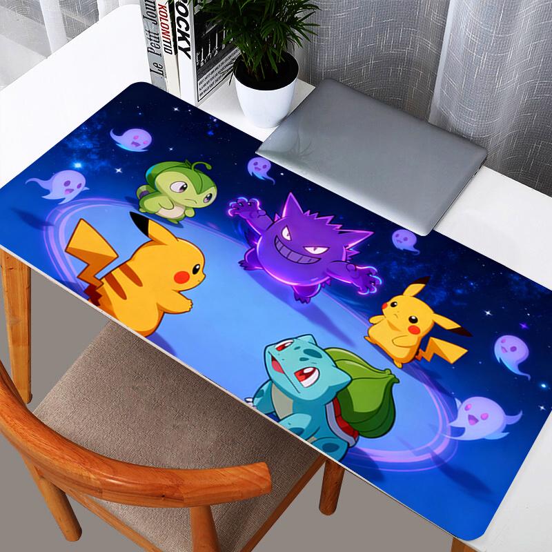 Mouse Pad Gamer PC Gengar Computer Large X XXL Desk Mat Keyboard Durable Anime Gaming Accessories Mousepad Carpet