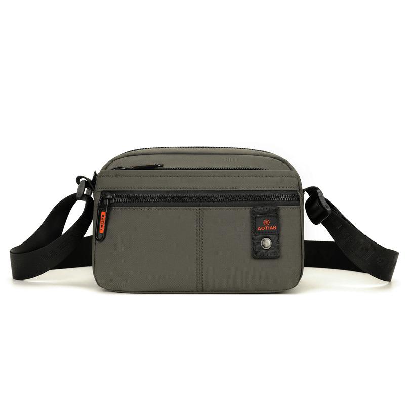 Bolso bandolera para hombre para exteriores, bolso de hombro Oxford, bolso para teléfono móvil