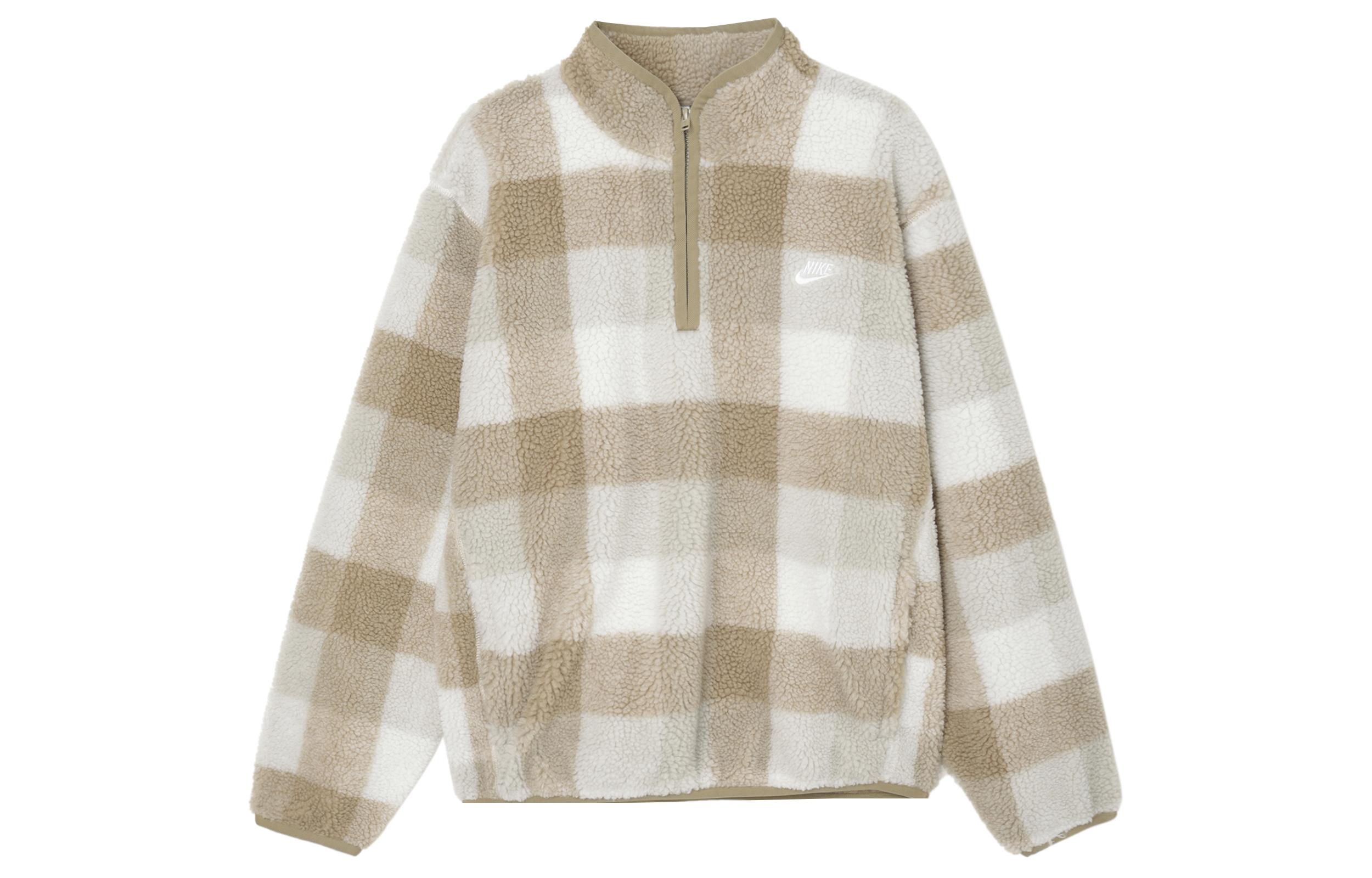 Nike Fleece Clothing Men s Khaki/Nautical White/Light Bone FZ0898-247 L