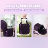 Storage Bag Portable Crystal Singing Bowl Bag Polyester Cotton Organizer Thickened Inner Liner Musical Instrument Accessories
