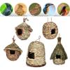 Weaved Birds House 6 Style Birds Nest Pet Bedroom Parrot Breeding Hut  Shelter