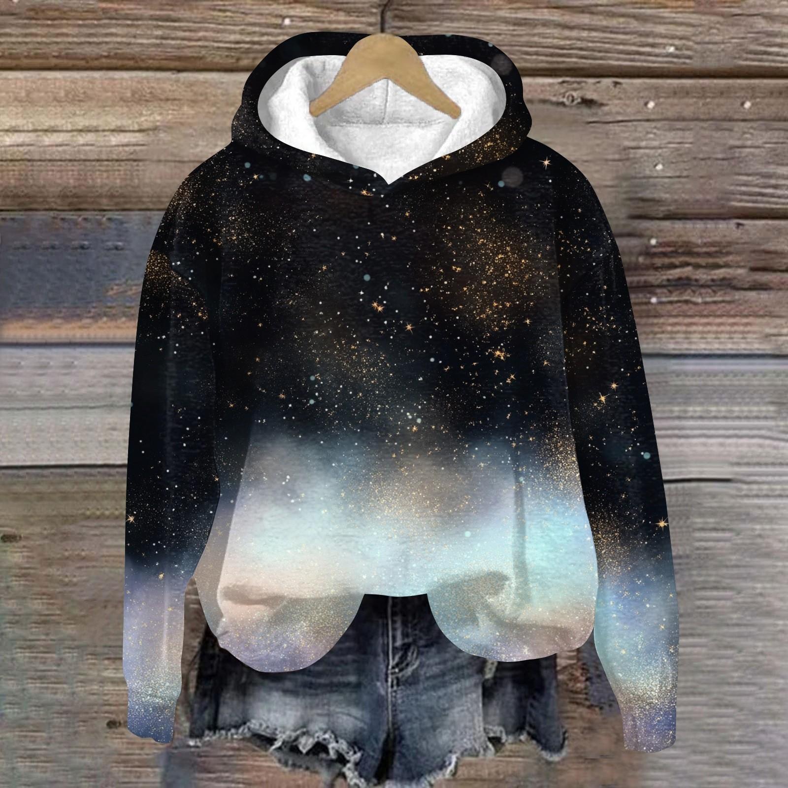 

Жіноча мода Щоденні універсальні повсякденні світшоти Топ з довгими рукавами Світшоти XL чорний