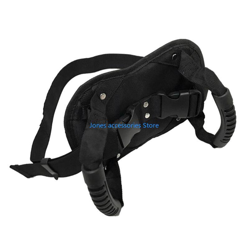 W8KD Adjustable Waist Safety Belt Motorcycle Waist Support Belt Strap Gear