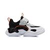 LiNing Durable Non-Slip Breathable Lightweight Low-Top Kids Running Shoes Kids Running Shoes Black Gray YKNR046-1