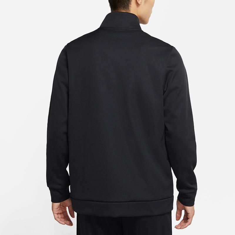 Nike Therma Running Training Stand-Collar Jacket Men Outerwear Black CZ7394-010
