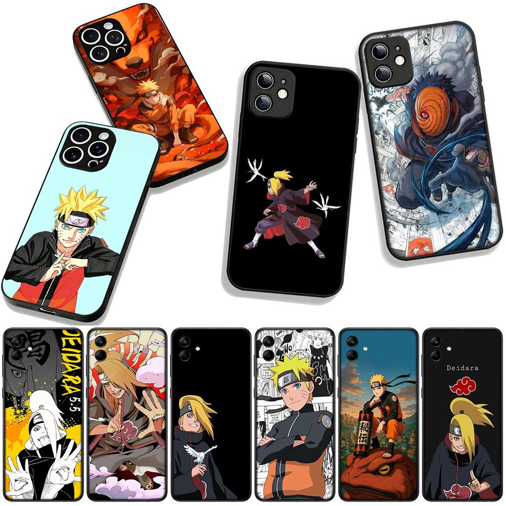 Cover for Samsung Galaxy A36 A17 A26 A07 A35 A54 A53 A13 A33 A34 S8 S9 S20 S21 FE S10 Plus Phone Case Deidara Narutos