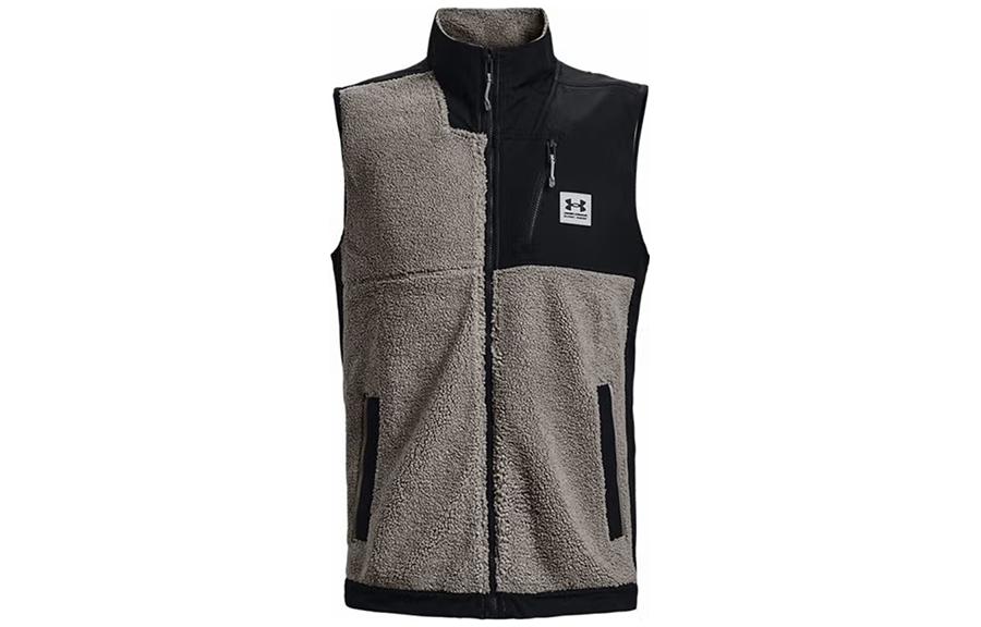 Under Armour Vests Men s Gray Stand Collar Moderate Other 1366096-294 XL