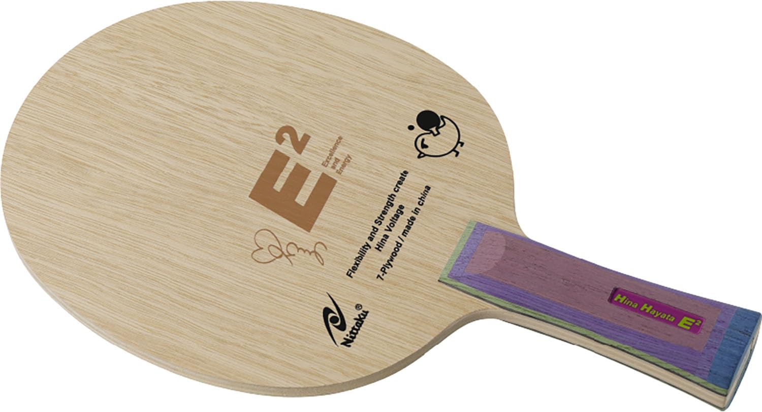 

Nittaku HINA E2 ST Offensive Shakehand Table Tennis Racket (NE-6427)