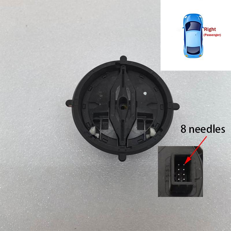 For Mercedes Benz C GLC S E Class W205 X253 W222 W213 W238 Car Rear Mirror Glass Cover Frame Turn Signal Light Caps Shell LHD