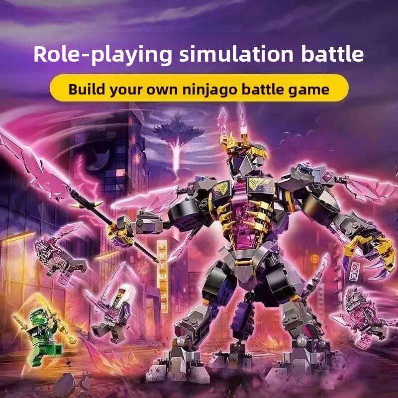 Ninjago The Crystal King Puzzle Assembly Building Blocks Model For Kids Gift