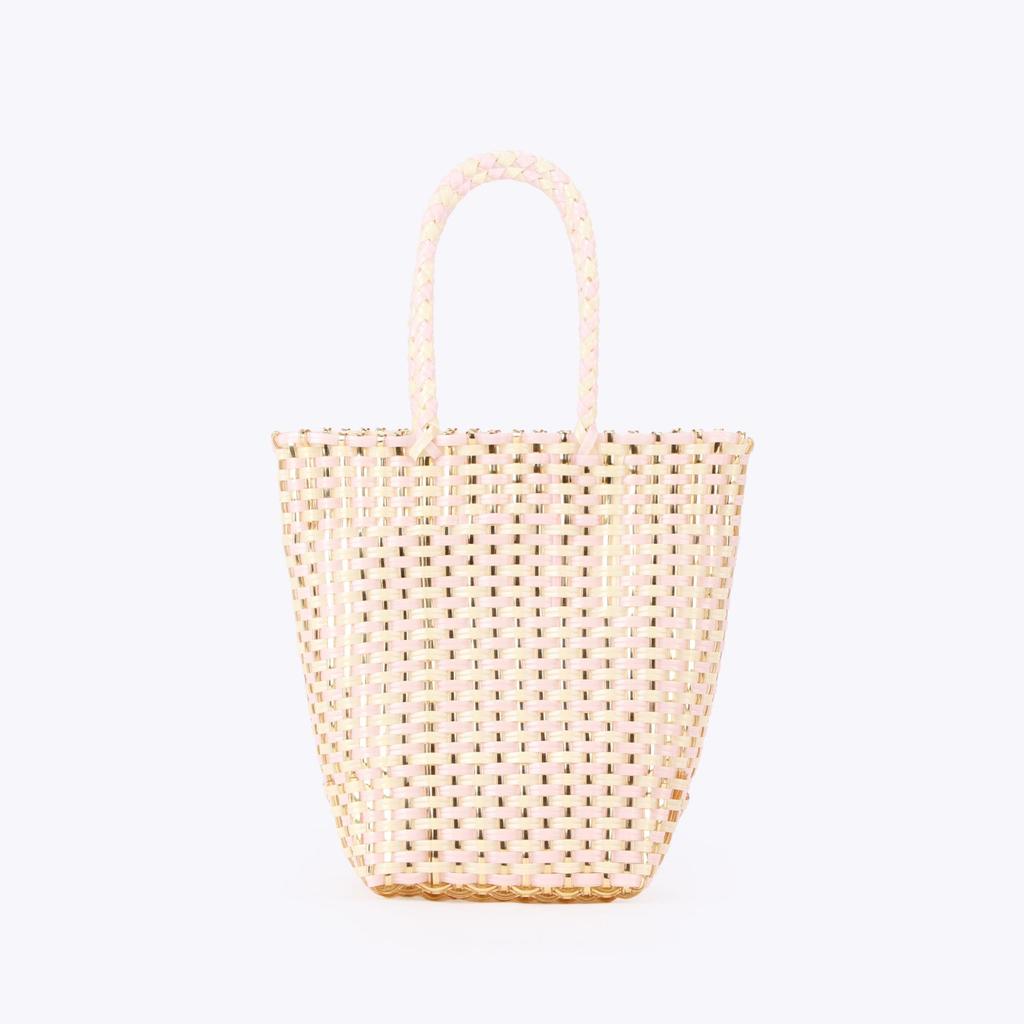 Handmade Woven Plastic Beach Bag - Versatile, Casual, Fashionable for Women