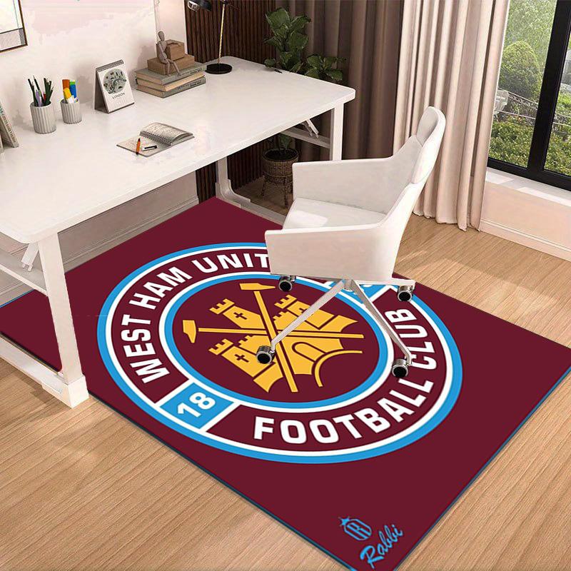Hammer Football Printed Area Rug for Office, Chair Rug, Decorative Carpet Floor Mat, Large Size Fan Gifts Christmas Gifts