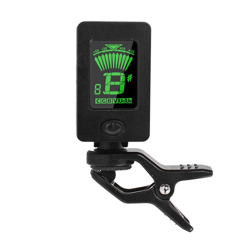 Universal Chromatic Tuner: Multi-Instrument Compatibility for Guitar, Ukulele, Bass, Violin